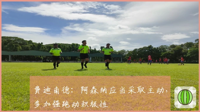 费迪南德：阿森纳应当采取主动，多加强跑动积极性